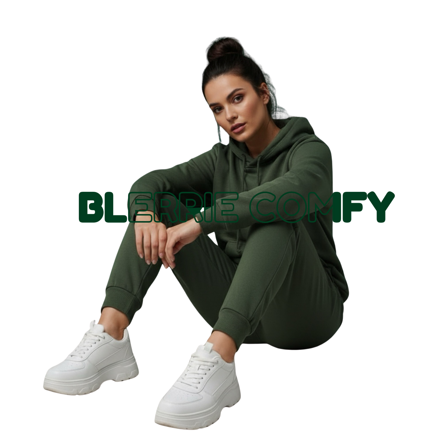 Olive Comfy Hoody Unisex