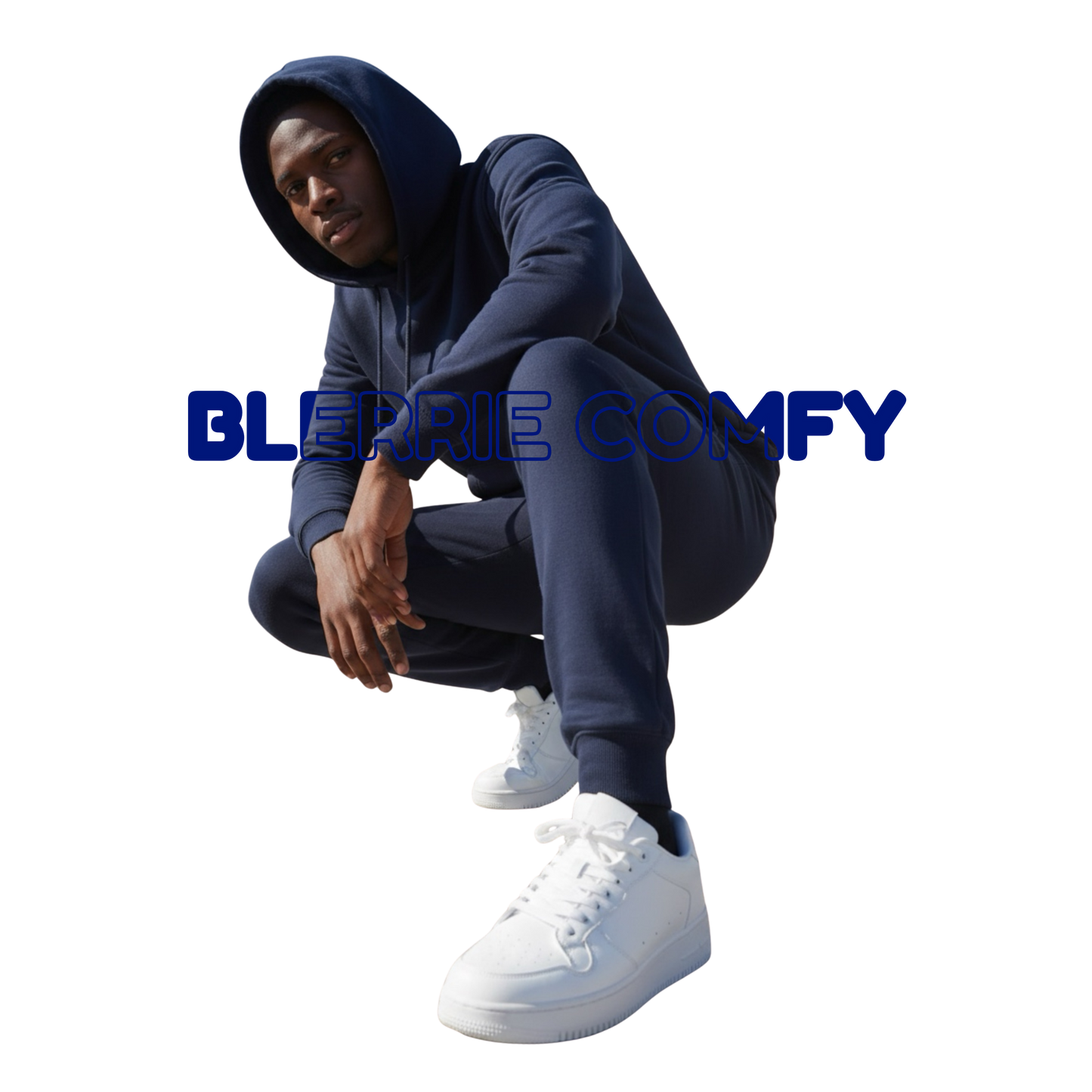 Navy Comfy Hoody Unisex