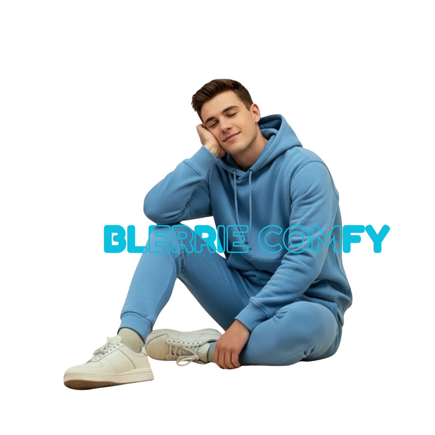 Baby Blue Comfy Hoody Unisex