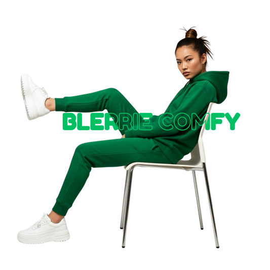 Green Comfy Hoody Unisex