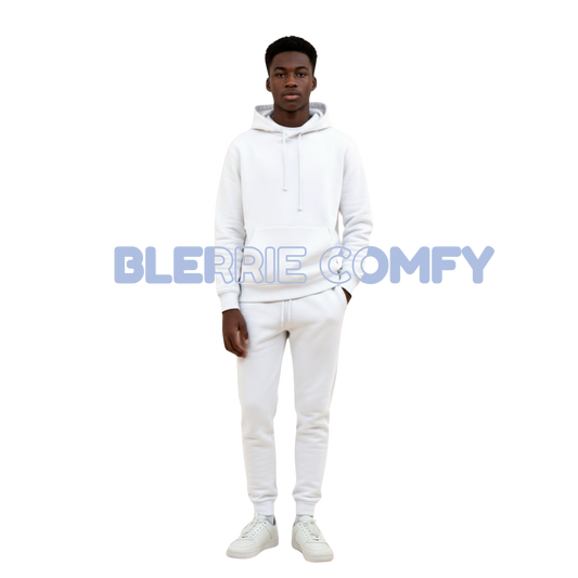 White Comfy Hoody Unisex