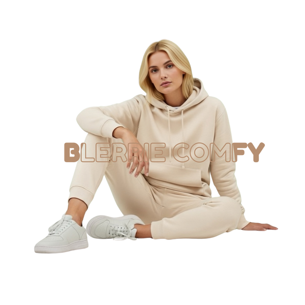 Beige Comfy Hoody Unisex