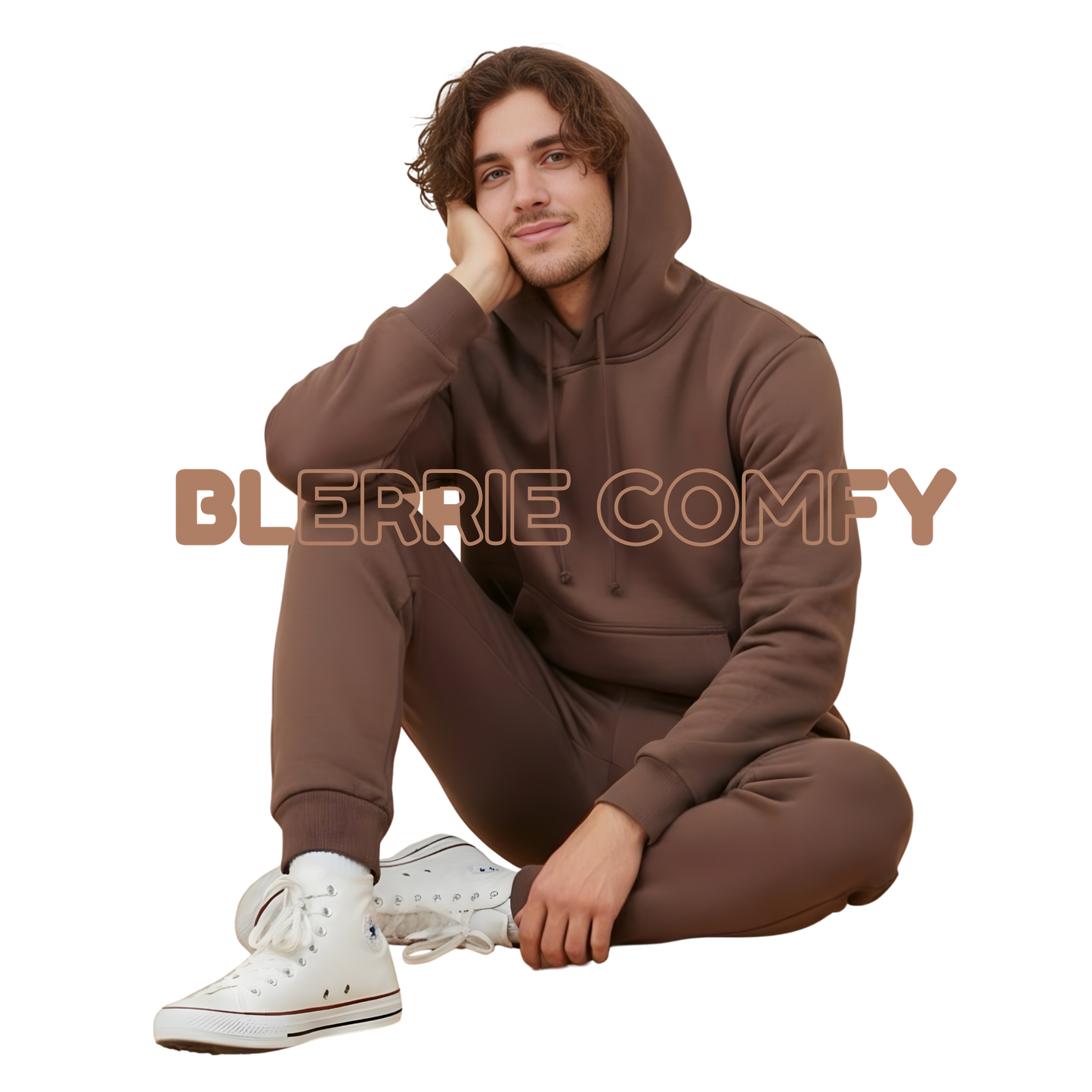 Brown Comfy Hoody Unisex