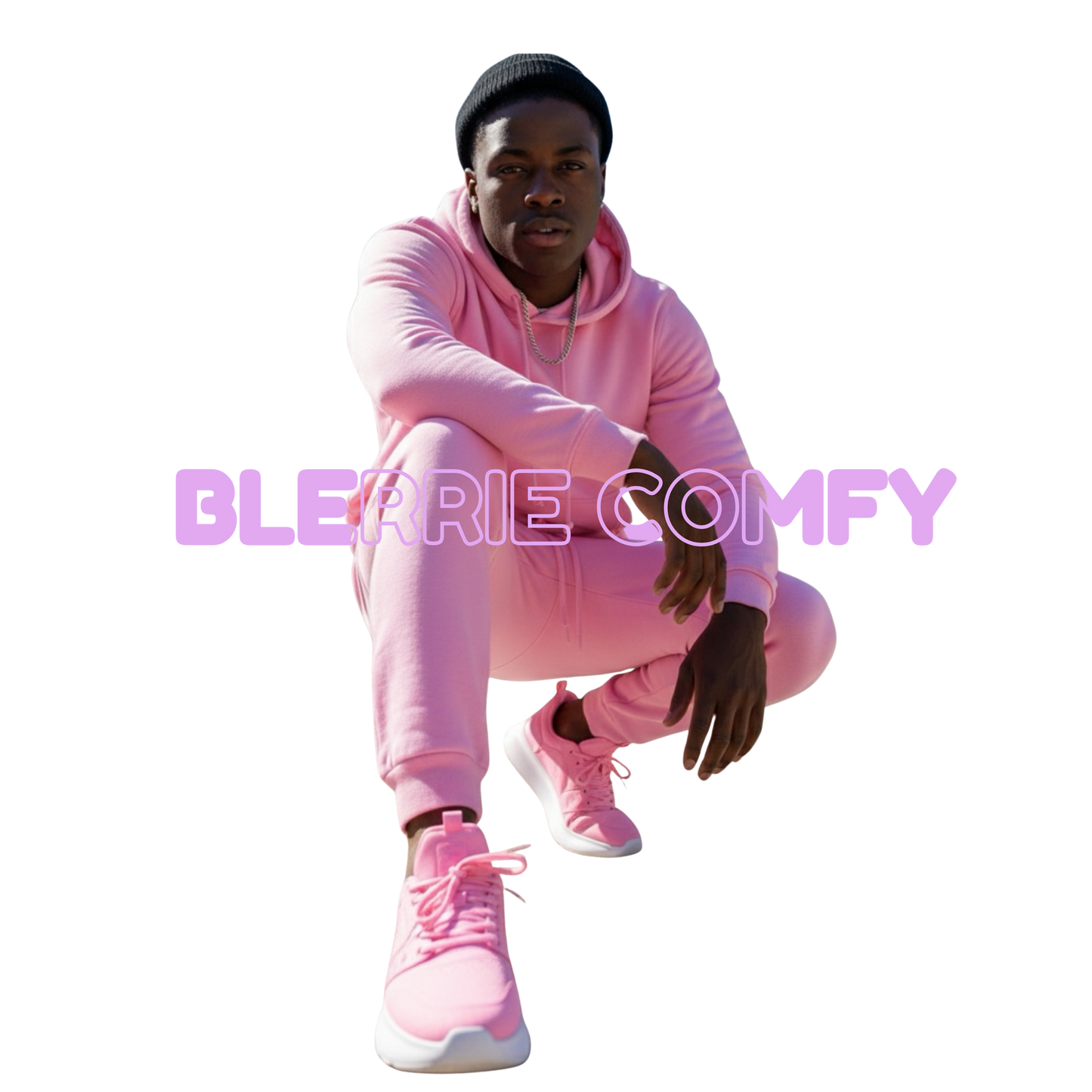 Pink Comfy Hoody Unisex