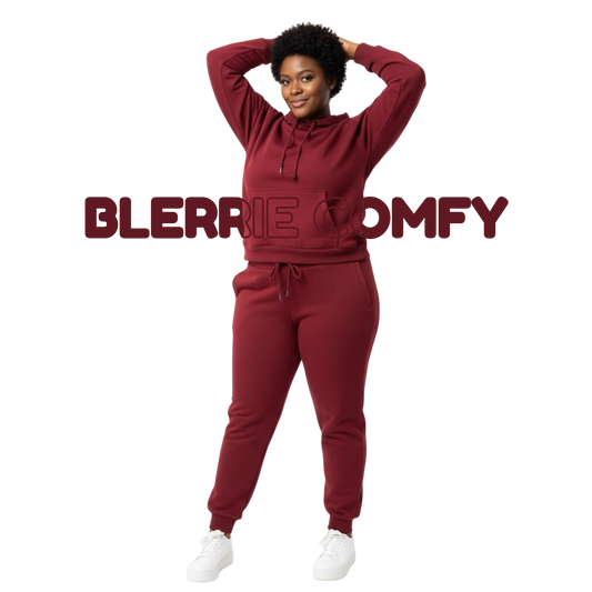 Burgundy Comfy Hoody Unisex